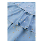 LIU JO abito manica lunga tinta unita con stampe logo Azzurro per Bambina KF4048 AZZURRO LIU JO 