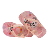 Havaianas Flip-Flops, einfarbig, mit rosa Mickey-Mouse-Muster für Mädchen