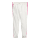 Ralph Lauren Pantalone Tuta Tinta Unita con Profili In Contrasto per Bambina 312957361001J BIANCO RALPH LAUREN 