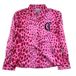 Just Cavalli Camicia Manica Lunga Tinta Unita con Stampe Baci per Bambina JGP26061CA ROSA JUST CAVALLI 