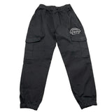 ICEBERG pantalone tinta unita con tasconi ed elastico in vita Nero per Bambino PTICE5301JX NERO ICEBERG 