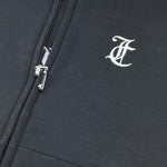 Juicy Couture Felpa con Zip Girocollo Tinta Unita per Bambina JBX6714 NERO JUICY COUTURE 