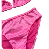 F**K Costume 2 Pezzi Slip-Triangolo Tinta Unita per Bambina FJ241000PK ROSA FLUO F**K 