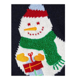 NAME IT maglia girocollo tinta unita con stampa pupazzo di neve Nero per Neonato 13209844 NERO NAME IT 