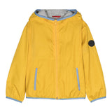 Fay Einfarbige Sommerjacke mit kontrastierendem gelben Innenfutter für Jungen