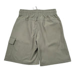 Calvin Klein Bermuda Tinta Unita con Elastico In Vita per Bambino IB0IB02512XX VERDE CALVIN KLEIN 