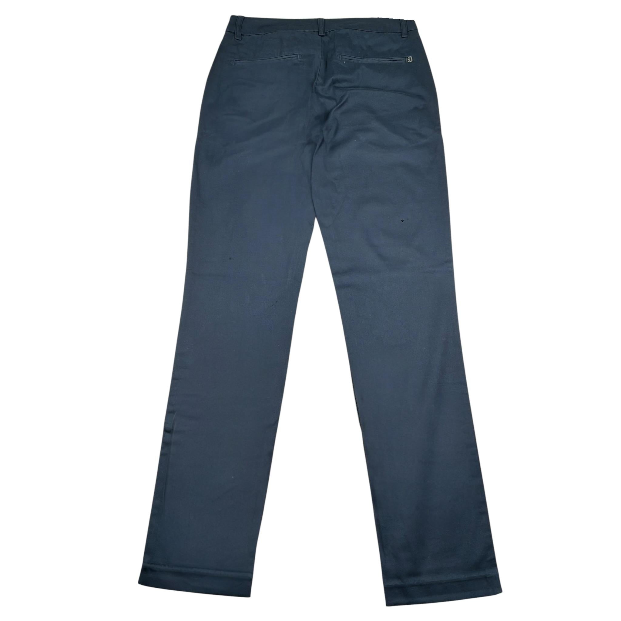 Dondup Pantalone Tinta Unita con Tasche America per Bambino DMPA178 BLU DONDUP 