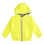 K-Way Giubbino Tinta Unita con Cappuccio per Bambino K61336WXXX GIALLO FLUO K-WAY 