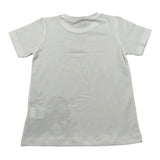 J.O. Milano T-Shirt Girocollo Tinta Unita con Stampe per Neonato 576N2 PANNA J.O. MILANO 