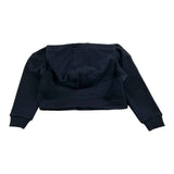 Sonia Rykiel – Schwarzes Glitzer-Kapuzensweatshirt für Mädchen
