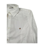 Manuel Ritz Camicia Manica Lunga tinta unita con Logo Bianco per Bambino MR0263X BIANCO MANUEL RITZ 