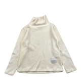 NANAN maglia modello lupetto tinta unita a costine Bianco per Bambina I2422048B BIANCO NANAN 