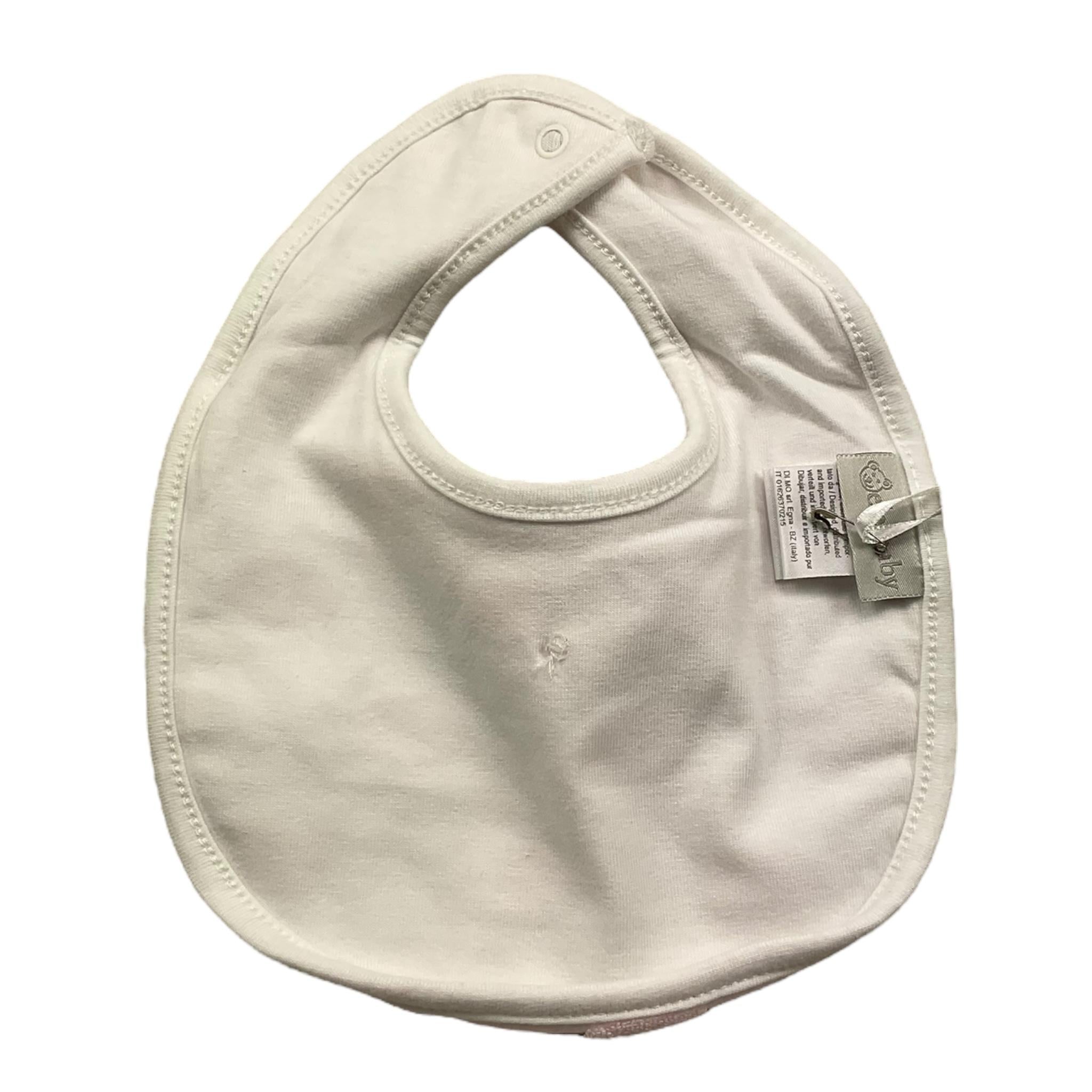 ELE-BABY bavetta tinta unita Rosa per Neonata 0018317 ROSA ELE-BABY 