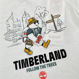 Timberland T-Shirt tinta unita con Stampa Bianco per Neonato T60106 BIANCO TIMBERLAND 