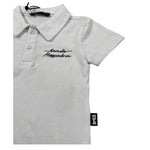 Daniele Alessandrini Polo Mezza Manica Tinta Unita con Logo per Neonato 1296MP00209 BIANCO DANIELE ALESSANDRINI 