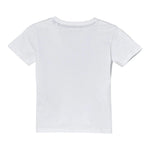 Guess T-Shirt Girocollo Tinta Unita con Stampa per Neonato N5RI25K8HM4N BIANCO GUESS 