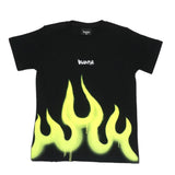 Disclaimer T.Shirt Girocollo Tint Unita con Stampe Nero per Bambino 25ED58427 NERO DISCLAIMER 