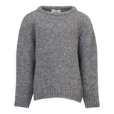 DOU DOU maglia girocollo tinta unita Grigio per Bambina DV9P50XX GRIGIO DOU DOU 