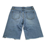 Moschino Bermuda In Denim Tinta Unita con Girovita Regolabile per Bambino HUQ02J BLU MOSCHINO 