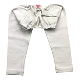 Wunderschöner Lulu Solid White Baby Mädchen Bolero
