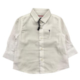 Cesare Paciotti Langarmshirt Einfarbig Weiß für Baby