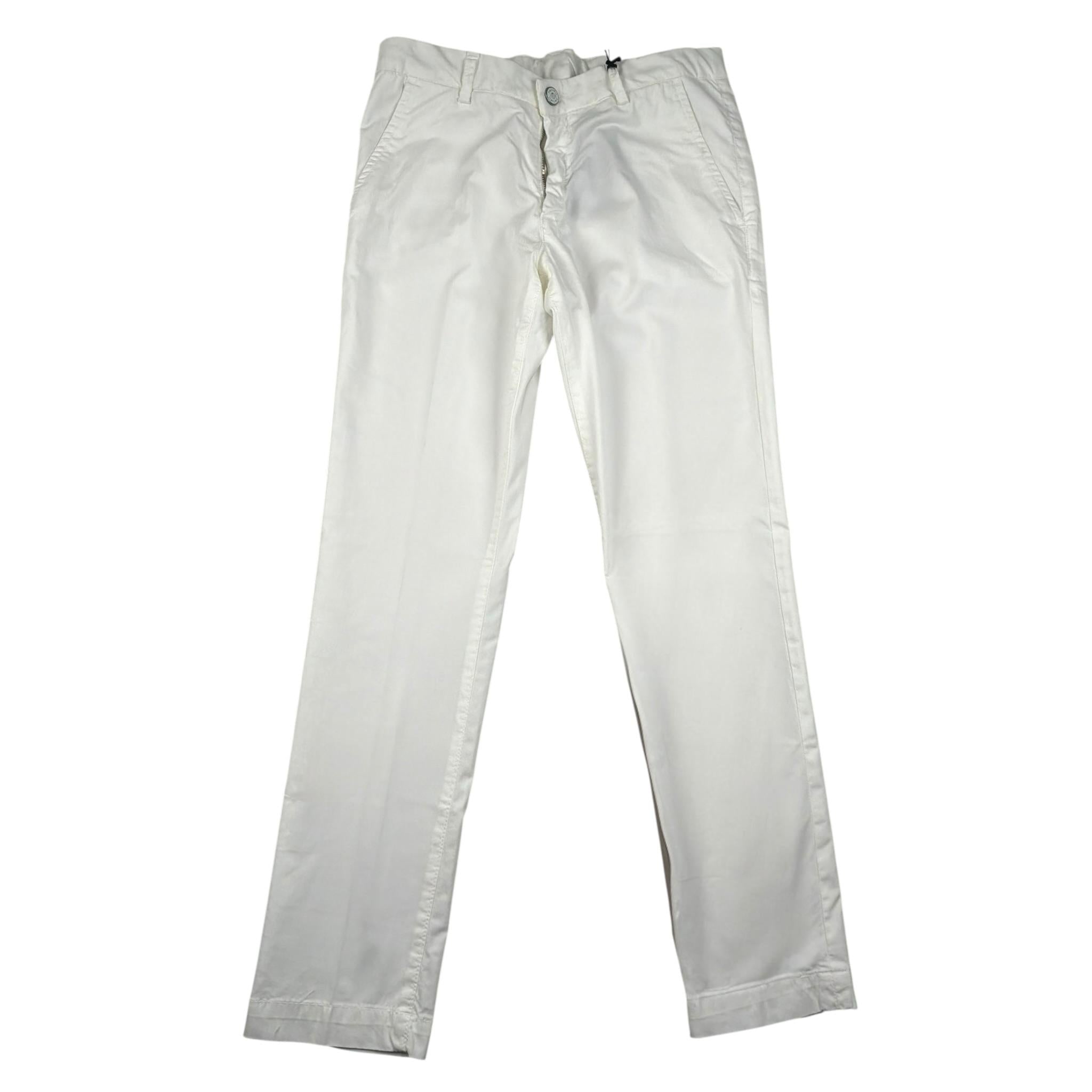 Emanuel Pris Pantalone Tinta Unita con Girovita Regolabile per Bambino EPT6199R PANNA EMANUEL PRIS 