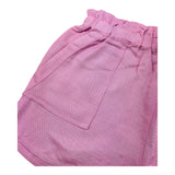 Losan Einfarbige Shorts mit elastischer Taille Lila für Mädchen