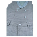 New Gereration Completo 2 Pezzi Gilet-Pantalone tinta unita Verde per Bambino 51950 VERDE NEW GERERATION 