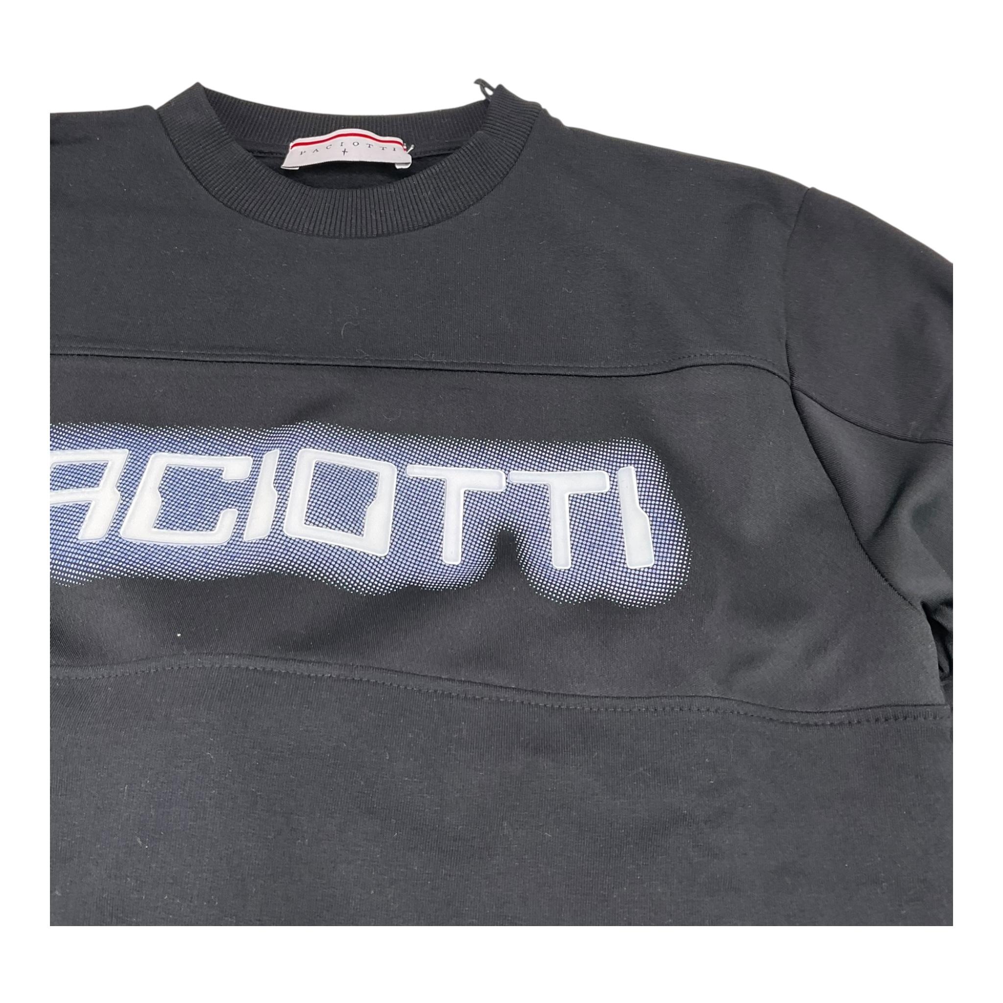 CESARE PACIOTTI completo 2 pezzi felpa-pantalone tinta unita Nero per Bambino COMP5301J NERO CESARE PACIOTTI 