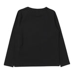 LIU JO shirt girocollo tinta unita con stampa e applicazioni Nero per Bambina GF3123 NERO LIU JO 