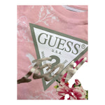 GUESS felpa chiusa girocollo stampa fantasia Rosa per Neonata K4YQ05KA6R33 ROSA GUESS 