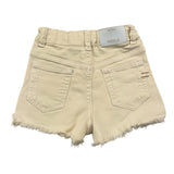Vicolo Short Einfarbig Mit Verstellbarer Taille Creme Für Baby Mädchen