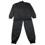 MAISON 9 PARIS completo 2 pezzi felpa con zip-pantalone tinta unita Nero per Bambino F70060 NERO MAISON 9 PARIS 