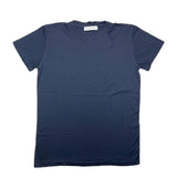 Brian Rush T-Shirt Rundhalsausschnitt Solid Blau Für Jungen