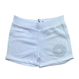 Moschino Short Tinta Unita con Stampa per Bambina HDQ026 BIANCO MOSCHINO 