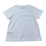 Hinnominate Einfarbiges Rundhals-T-Shirt mit Aufdruck in Weiß für Mädchen