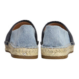 Chloe‘ schlichter Denim-Loafer mit hellblauem Logo für Mädchen