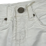 Fun & Fun Pantalone Tinta Unita con Girovita Regolabile per Neonata FNBPT14424N BIANCO FUN & FUN 