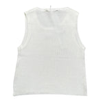 Liu Jo Canotta tinta unita con Logo Bianco per Bambina GA5041XX BIANCO LIU JO 