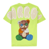 Barrow Kids Einfarbiges Rundhals-T-Shirt mit Kontrastdruck Grün für Jungen