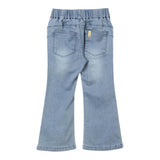 LIU JO jeans tinta unita modello zampa Azzurro per Neonata KF4019N AZZURRO LIU JO 