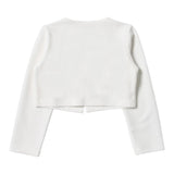 Liu Jo Cprispalle Tinta Unita con Logo per Neonata KA3005 BIANCO LIU JO 