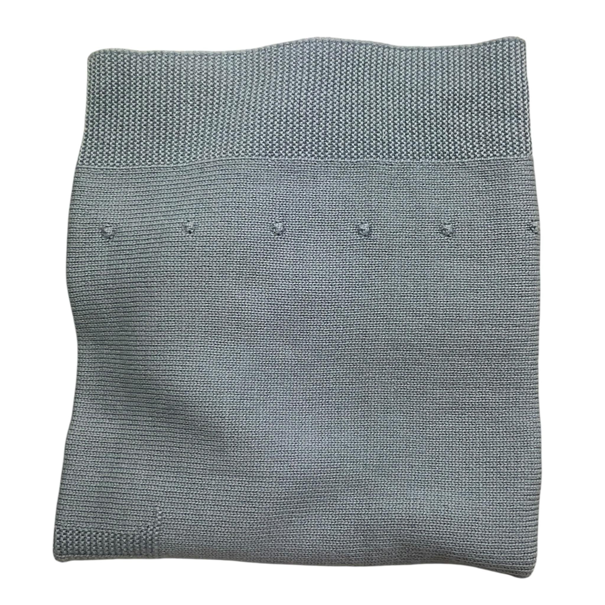 PAZ RODRIGUEZ coperta tinta unita con ricami Azzurro per Neonato 031110981 AZZURRO PAZ RODRIGUEZ 