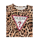 GUESS shirt girocollo fantasia maculata Beige per Neonata K4BI10J1313 BEIGE GUESS 