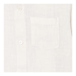 Saint Barth Camicia Mezza Manica Tinta Unita con Bottoni per Bambino SIF0001 BEIGE SAINT BARTH 