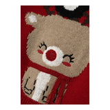 NAME IT maglia girocollo tinta unita con ricami Rosso per Bambino 13235138 ROSSO NAME IT 
