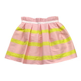 Lu Lu By Miss Grant Einfarbiges Top-Set mit Knoten-Armloch und rosa Rock für Mädchen