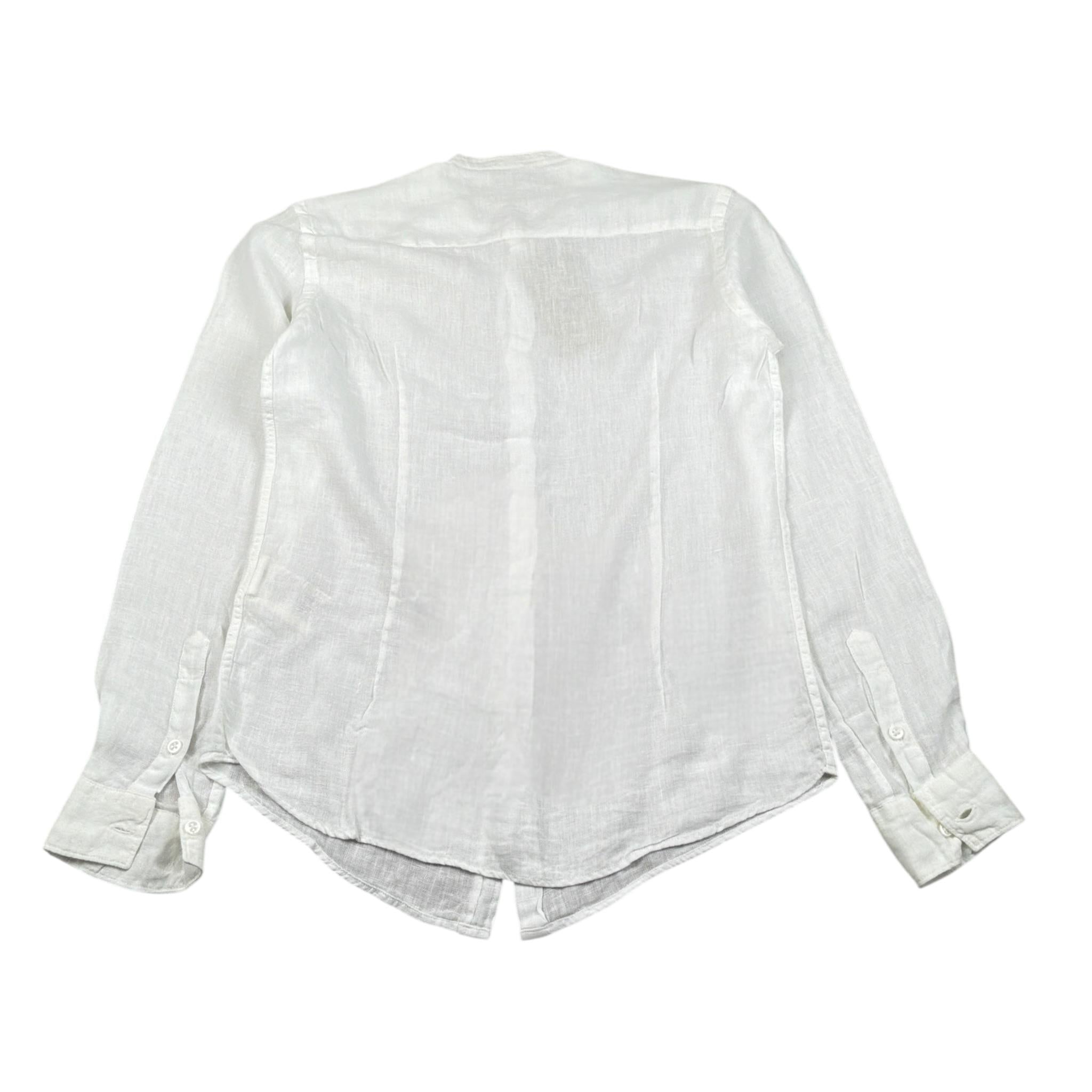 Manuel Ritz Camicia tinta unita con Colletto Coreano Bianco per Bambino MR2104 BIANCO MANUEL RITZ 