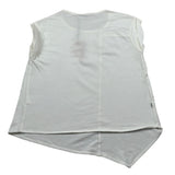 Jijil T-Shirt Girocollo tinta unita con Applicazioni Bianco per Bambina JJE23TS038 BIANCO JIJIL 