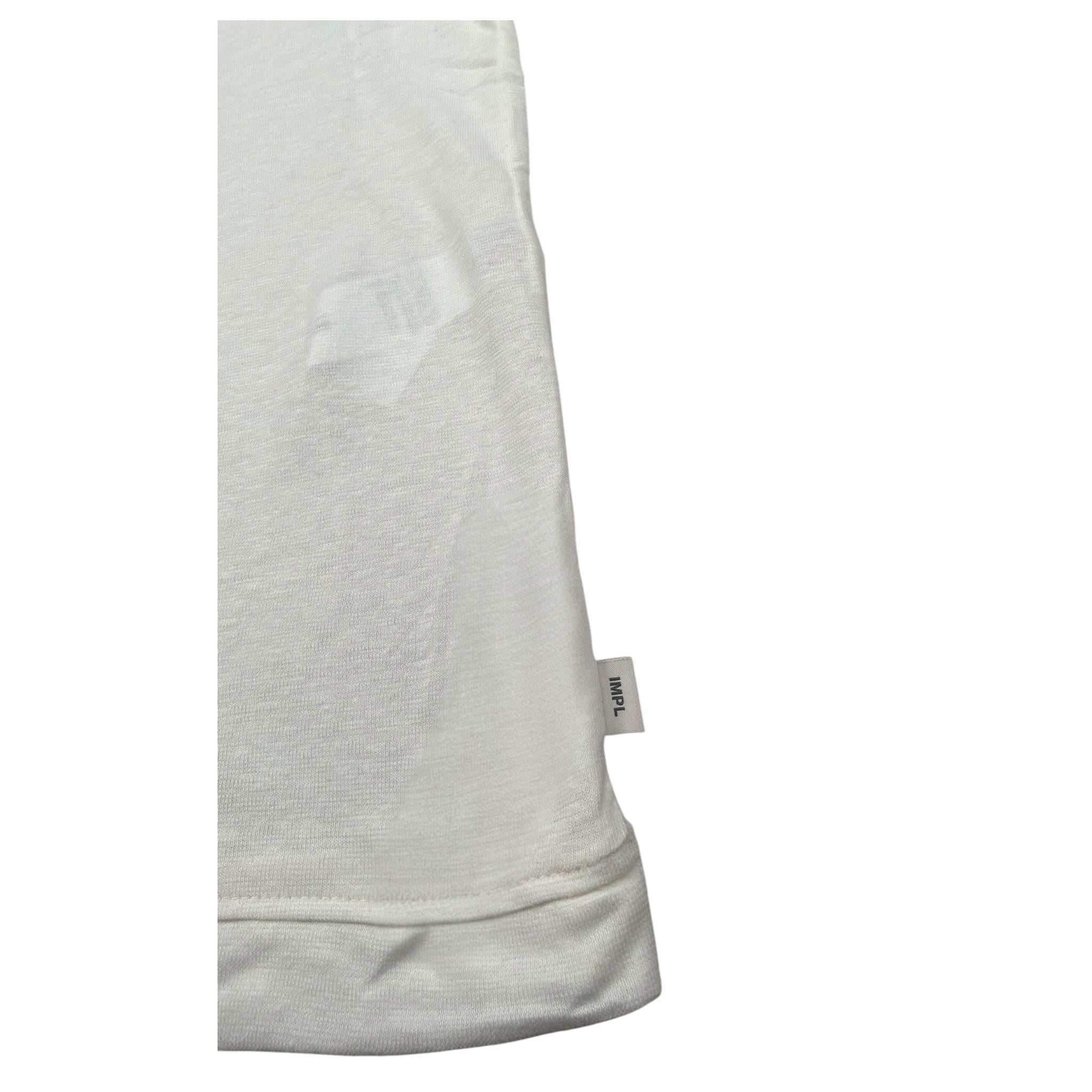 Imperial Kids T-Shirt Tinta Unita Girocollo per Bambino MB71030B75 PANNA IMPERIAL KIDS 